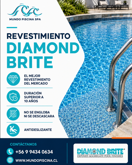 Piscina residencial construida por Mundo Piscina