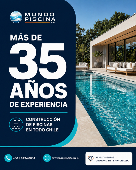 Piscinas terminadas por Mundo Piscina Spa